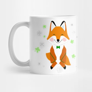 on St. Patrick’s Day boy Flash Mug